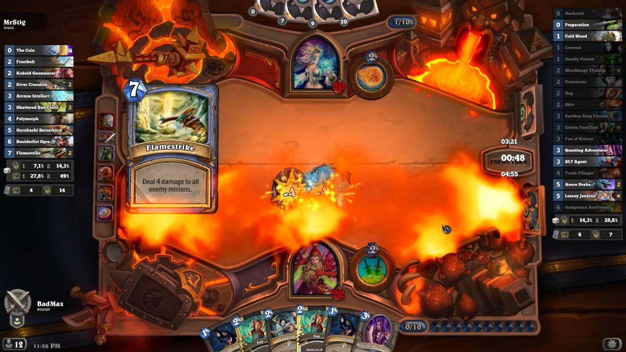 Hearthstone - MrStig vs BadMax - Edwin Van Cleef
