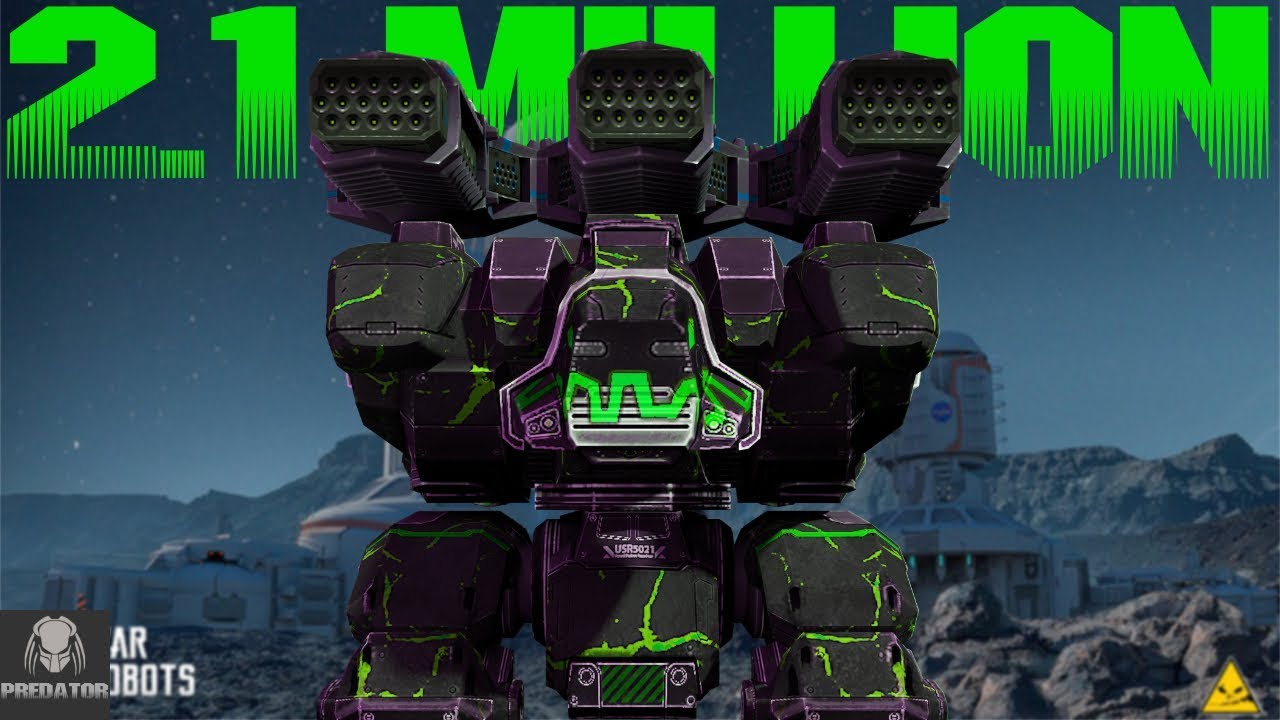 2.1 Million Damage With MRK II Fury Thunder |  Spawn Raid Destruction | War Robots