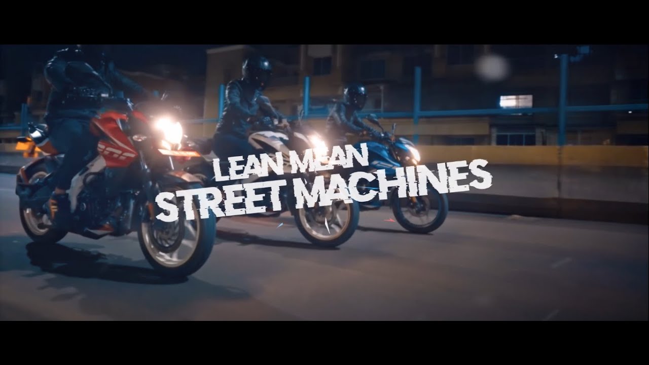Lean. Mean. Street-Lit. | 2021 Pulsar NS Range | Bajaj Pulsar