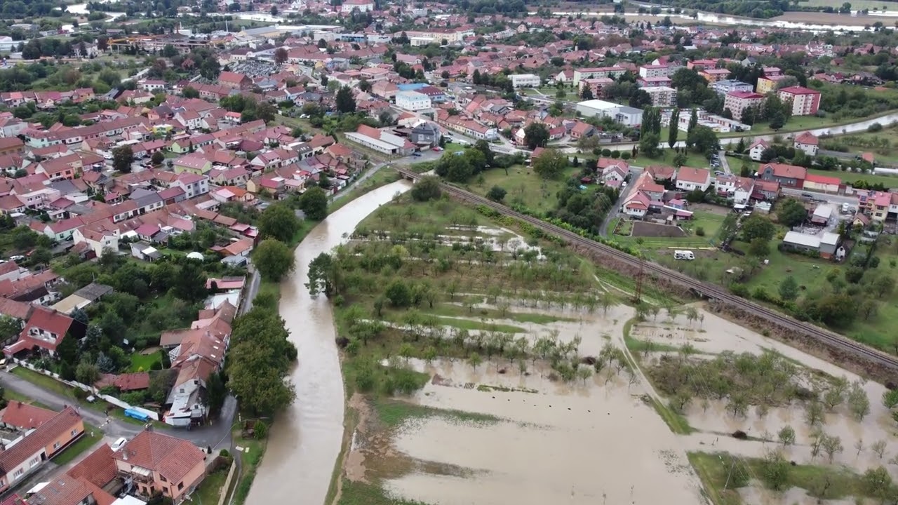 Povodeň Uherský Ostroh - Okluky 15.9.2024