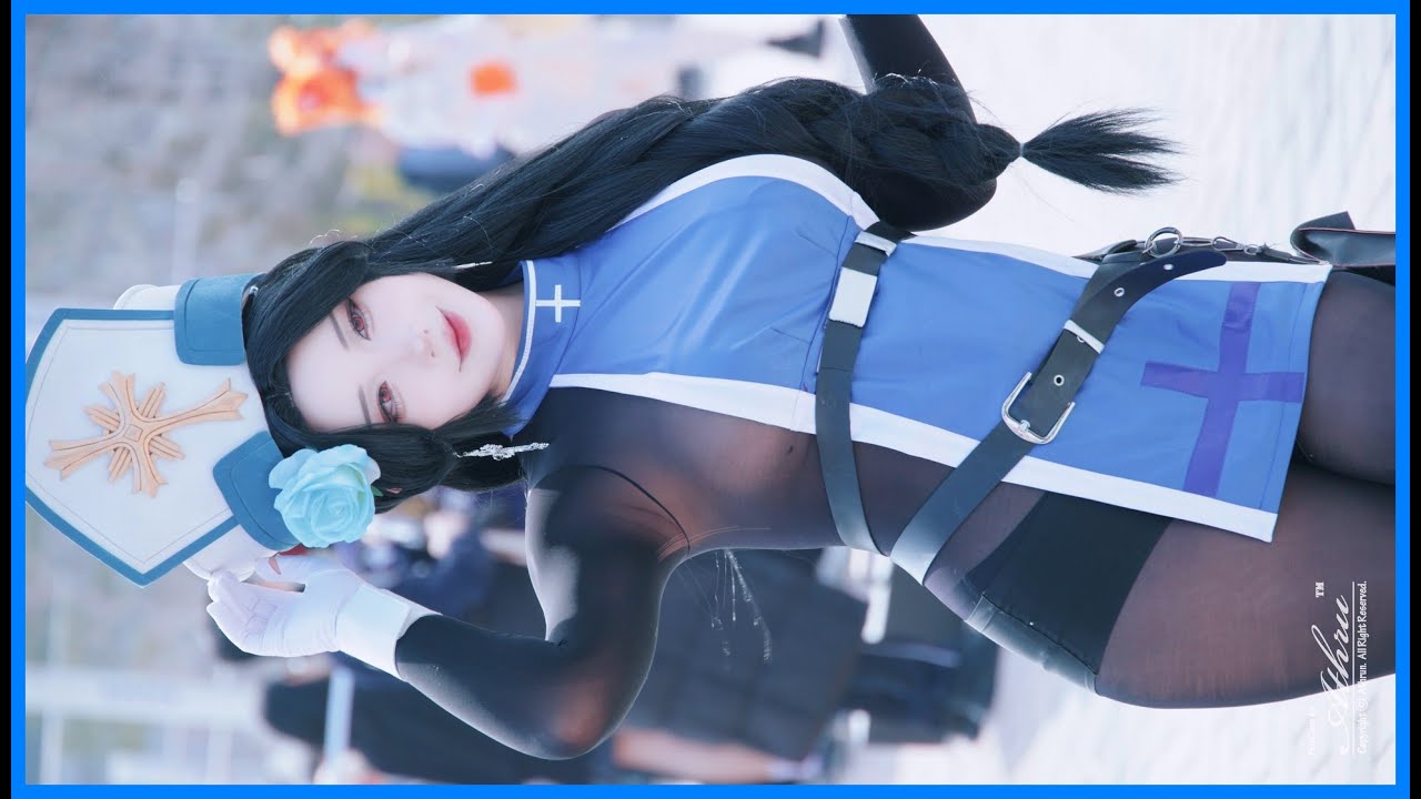 NIKKE 'Maiden: Ice Rose' - 니케 '메이든 : 아이스 로즈' 3서코 Cosplay RZcos model YASAL 야살님 4k60p