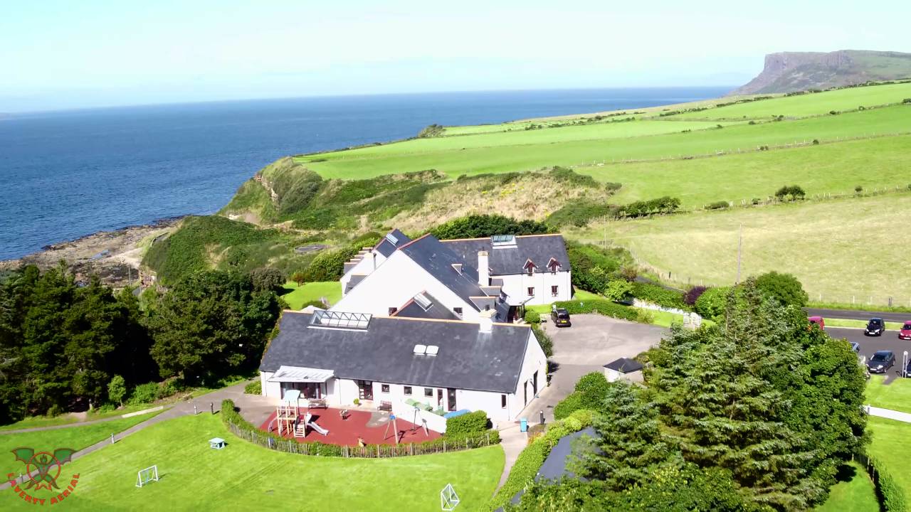 Corrymeela Ballycastle from the Air