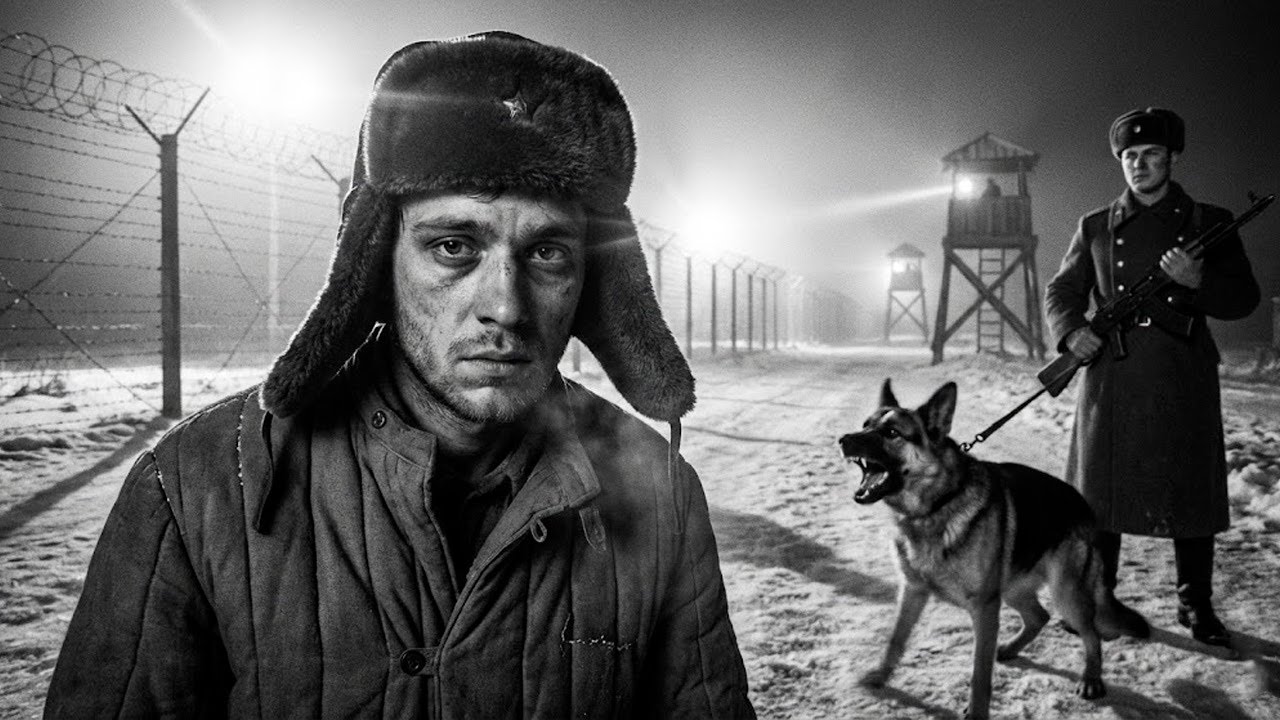 WIĘZIEŃ GUŁAGU, PRZED KTÓRYM DRŻAŁY PSY STRAŻNICZE