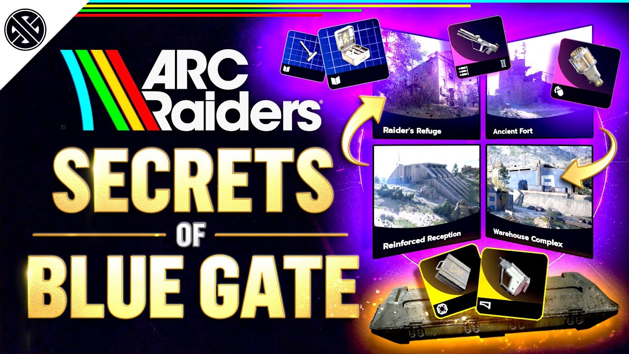 ARC Raiders: 6 скрытых головоломок и секретных комнат с добычей, которые вам НУЖНО пройти в Blue ...