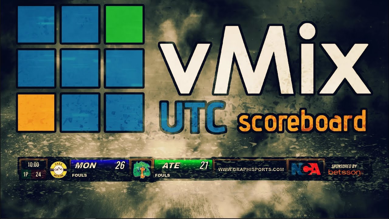 Creating A Custom Basketball Scoreboard #4 | Vmix | Utc | Free Download |