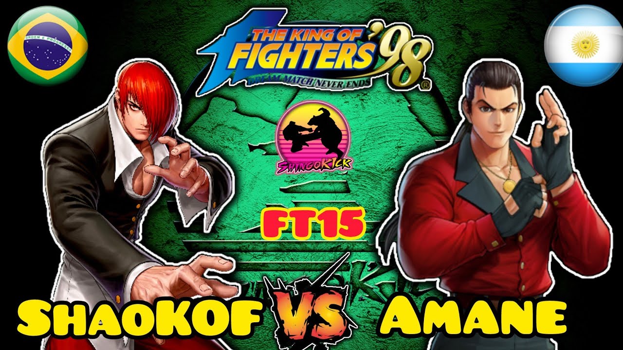 🔥Duelo contra el Gemelo Porko🔥🇧🇷ShaoKOF🇧🇷🆚 🇦🇷Amane🇦🇷 FT15 #kof98 