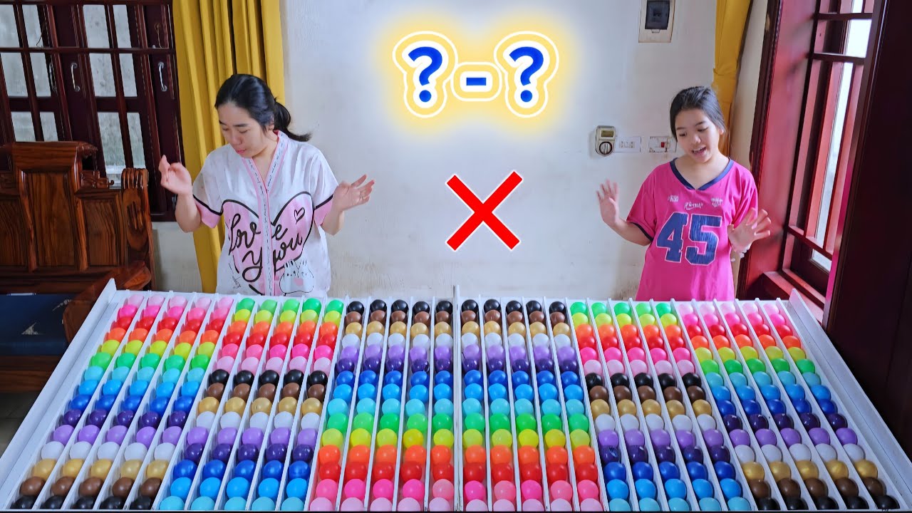 🌈🔥🆚️ Color Ball Sorting Game | Satisfying ASMR & Puzzle Duel - Who's the Winner?  Level 03