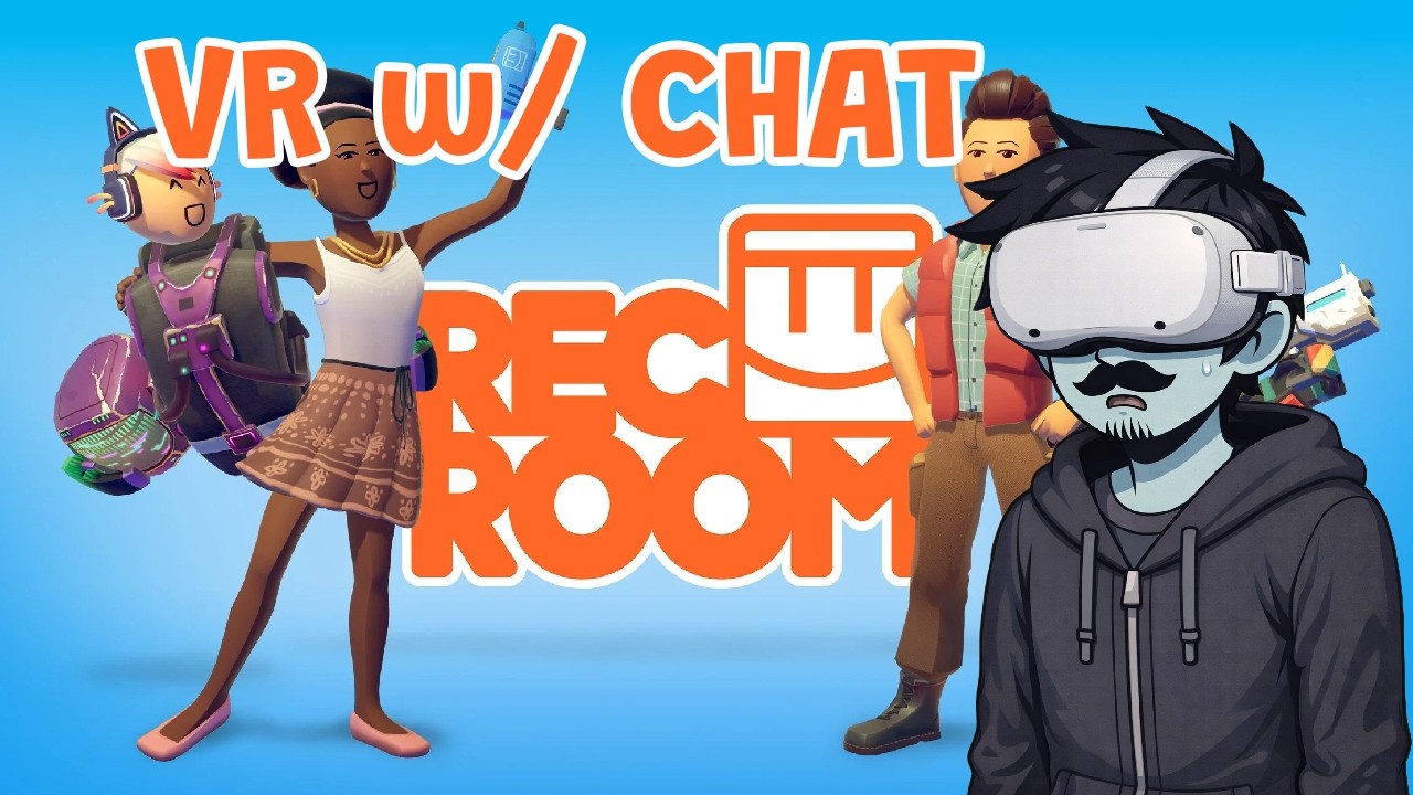 Messing Around on VR Rec Room | The Meme Stream
