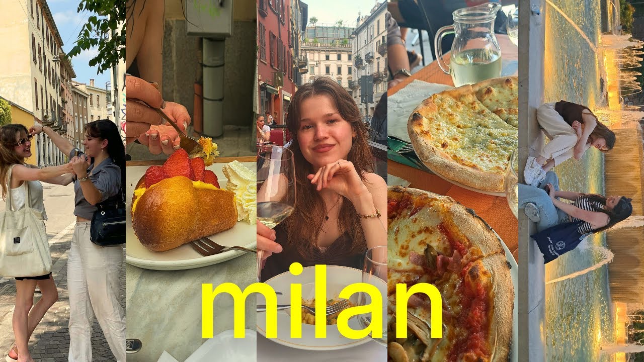 unplanned milan trip 🇮🇹 learning la dolce far niente + dua lipa concert