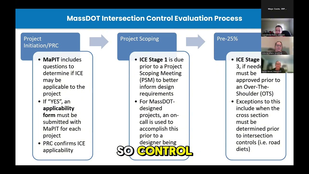 JTPG MassDOT Intersection Control Evaluation December, 2025