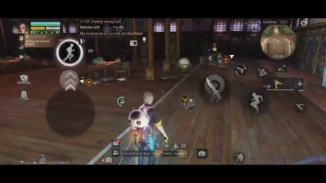 LifeAfter Death High Floor 211-220 (User Mobile) Job Virus Master + Exorcist (Season 25) 