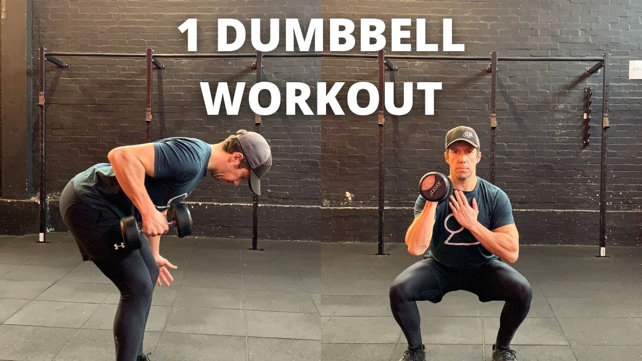 AWESOME MTB HOME WORKOUT - 1 X DB or KB