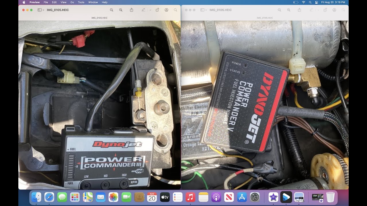power commander v vs. power. commander iii usb