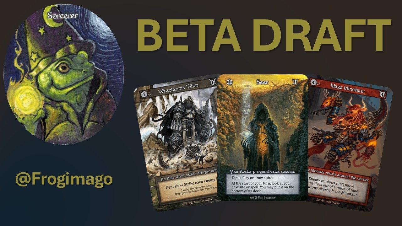 My First Beta Draft  - Sorcery Contested Realm