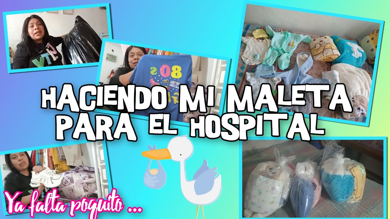 Haciendo la maleta para el Hospital 🤰 ✨