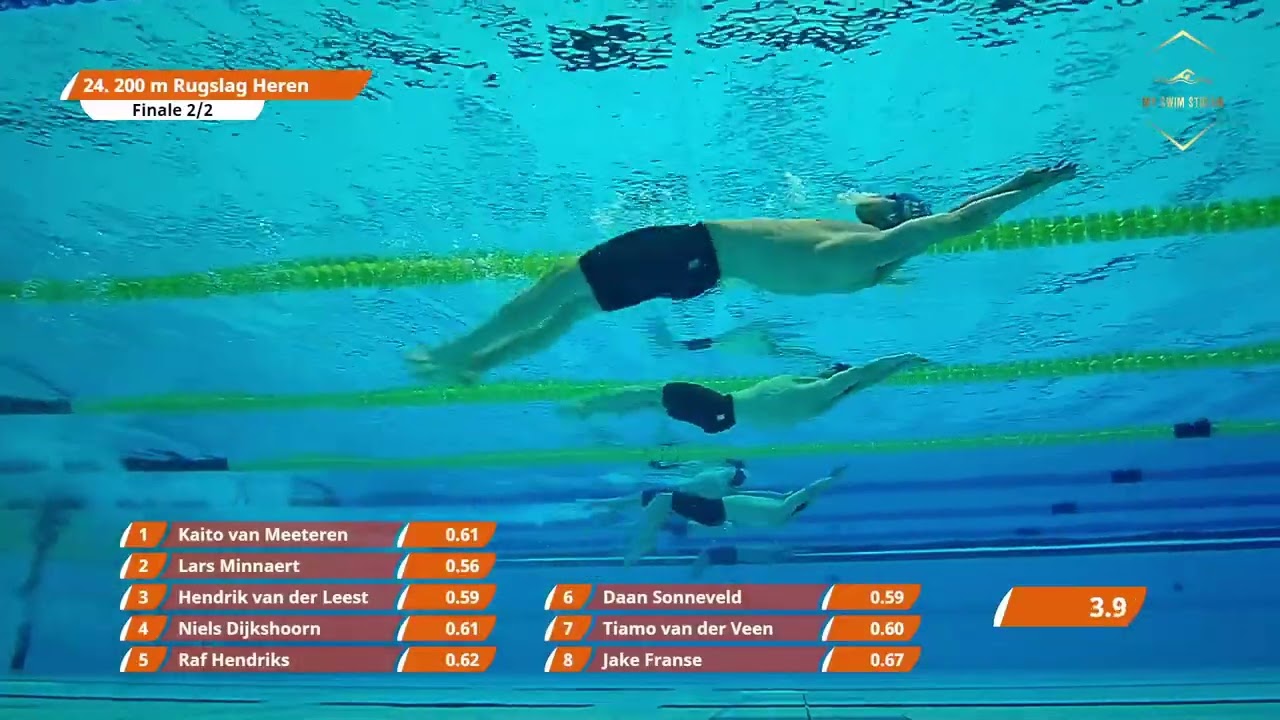 #24 A-Finale / Heren 200m Rugslag / NK LB 2024