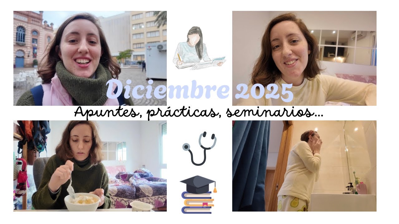 UN DÍA CONMIGO: último seminario y prácticas del año!! || Medicina