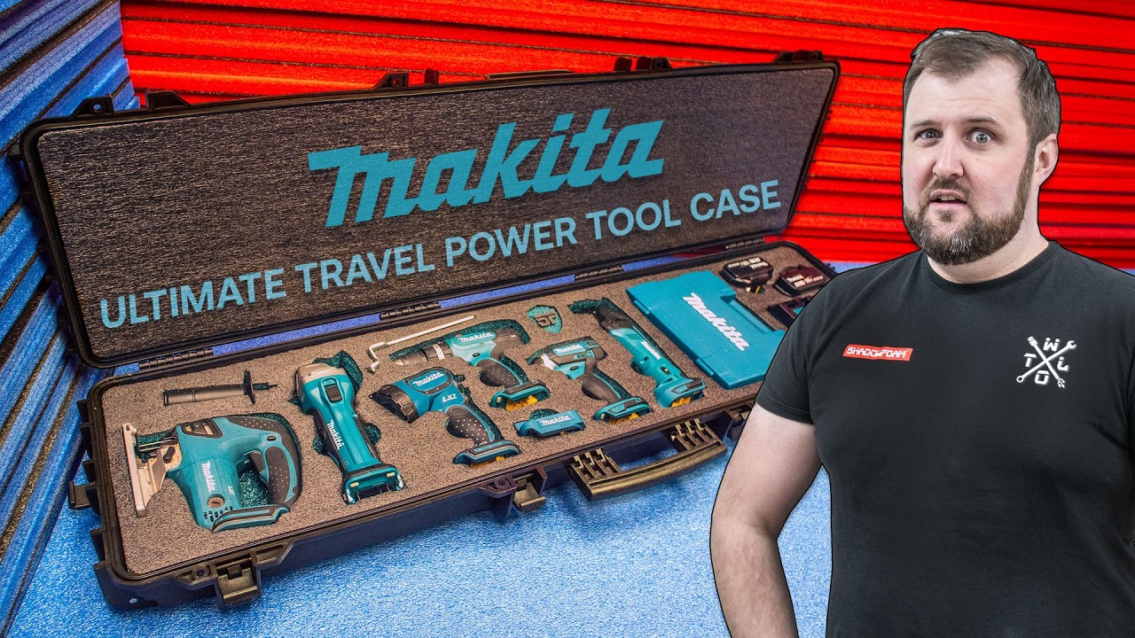 Я собрал идеальный ящик для инструментов Makita!