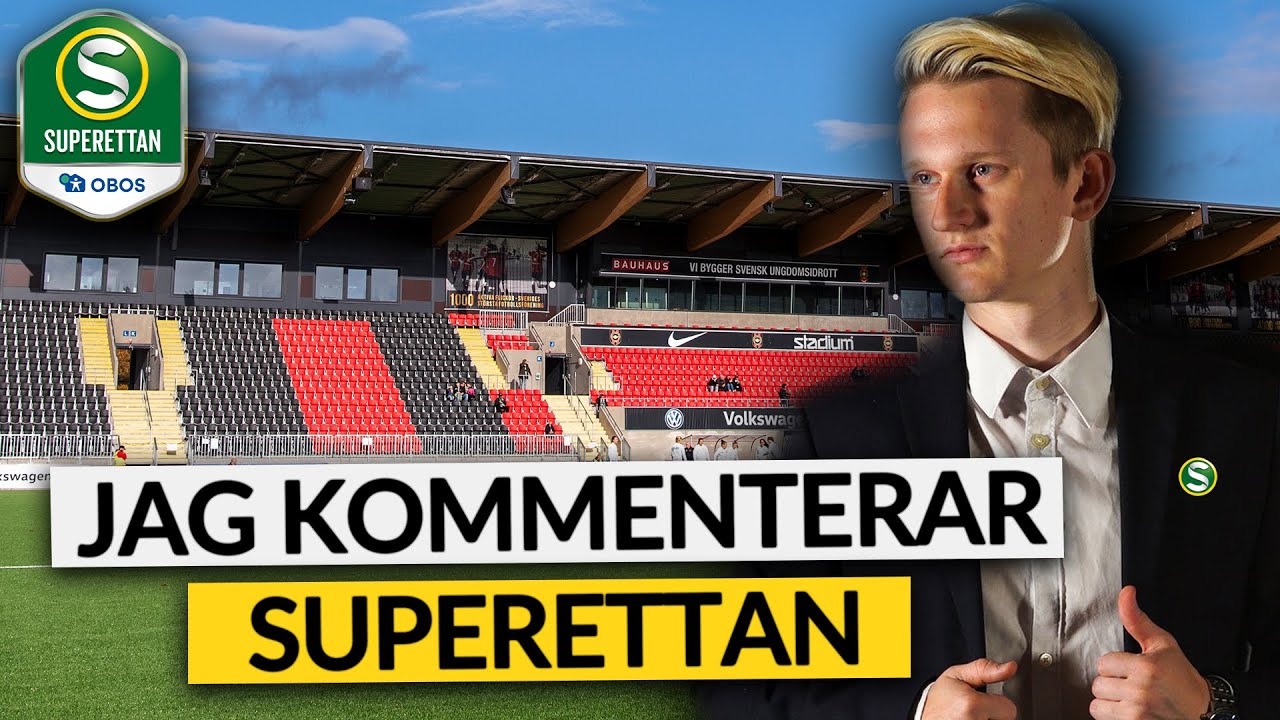 HÄNG MED NÄR JAG KOMMENTERAR SUPERETTAN!!!