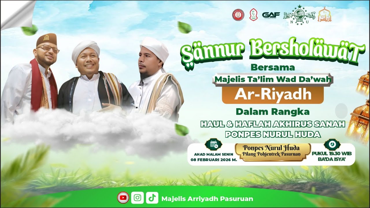 PILANG BERSHOLAWAT BERSAMA MAJELIS AR-RIYADH