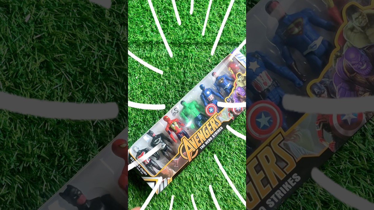 AVENGERS TOYS | Unboxing Marvel Toys | Asmr Unboxing #avengers #marvel #toys #unboxing #9