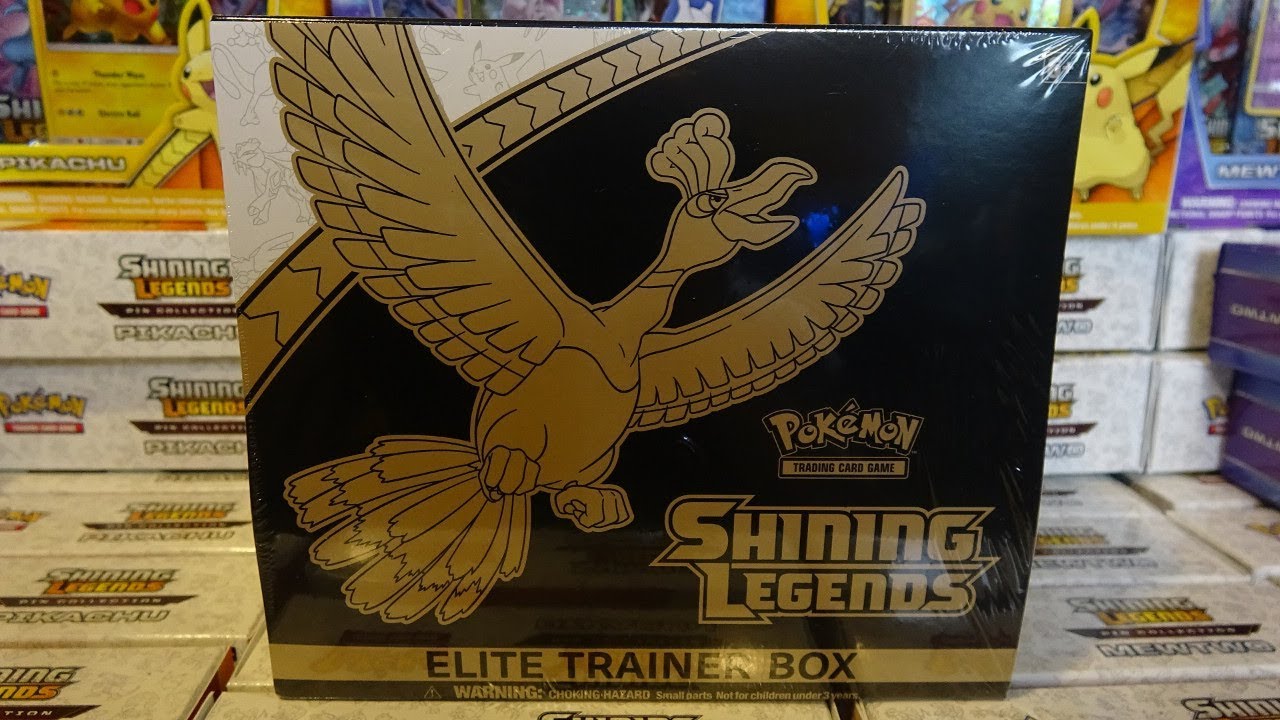 Every Elite Trainer Box: Shining Legends