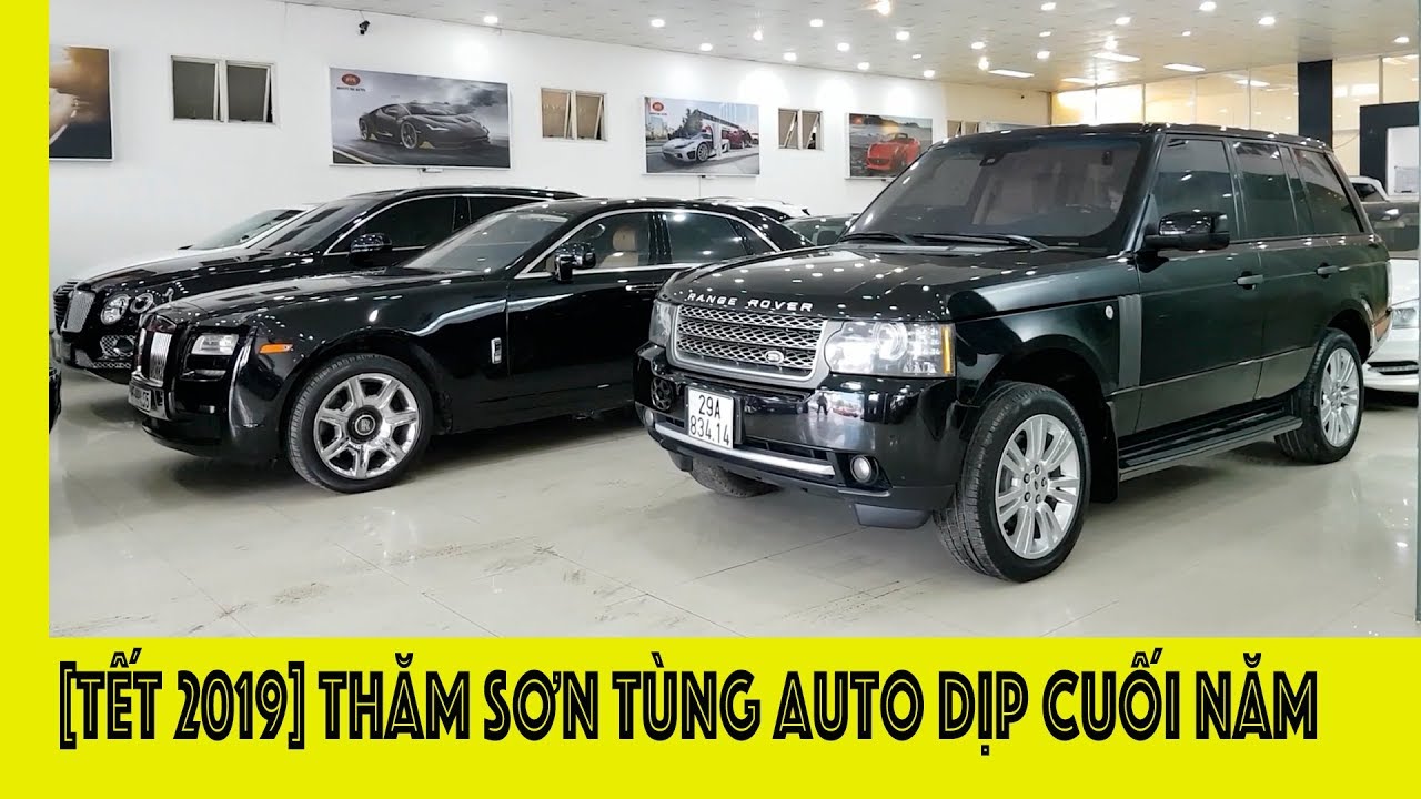 [Tết 2019] Thăm showroom 100 tỷ Sơn Tùng Auto nhộn nhịp siêu xe, xe đẹp chuẩn bị đón Xuân
