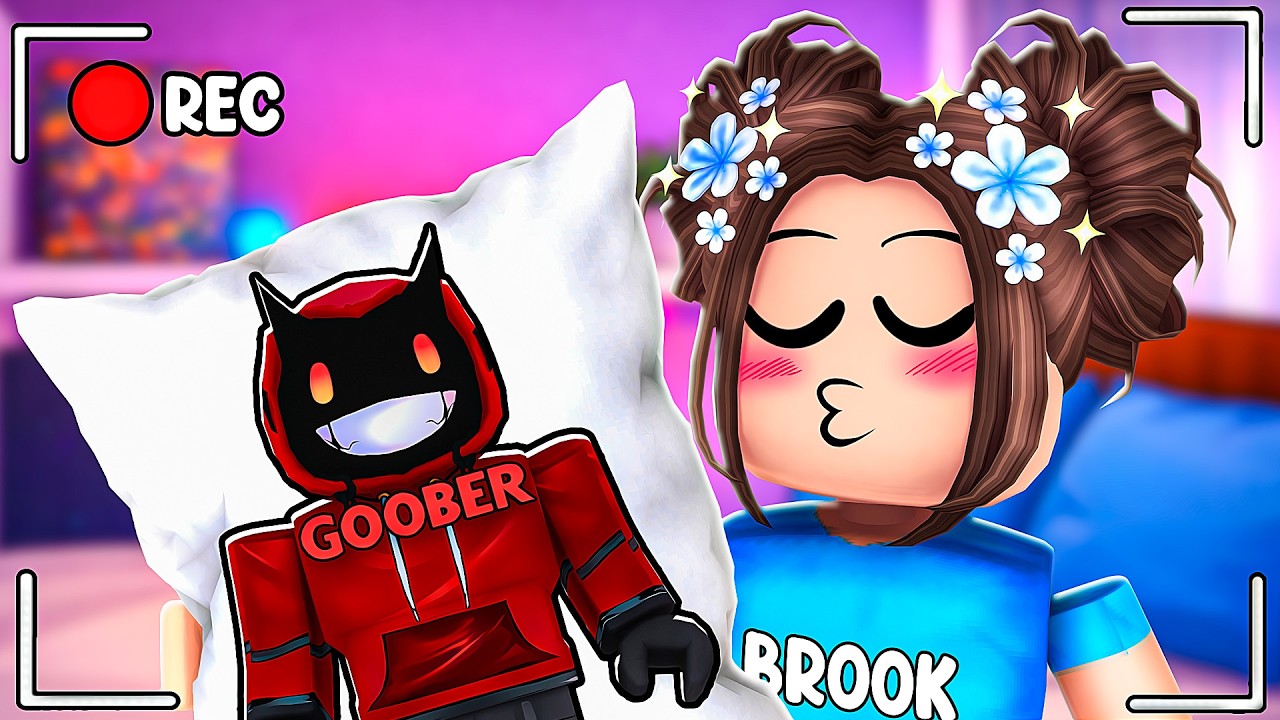 Brook FORGOT To STOP RECORDING In Roblox..