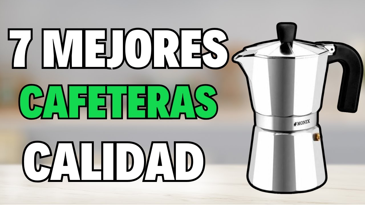 👉 Las 7 MEJORES CAFETERAS ITALIANAS de 2025 💥 CALIDAD PRECIO