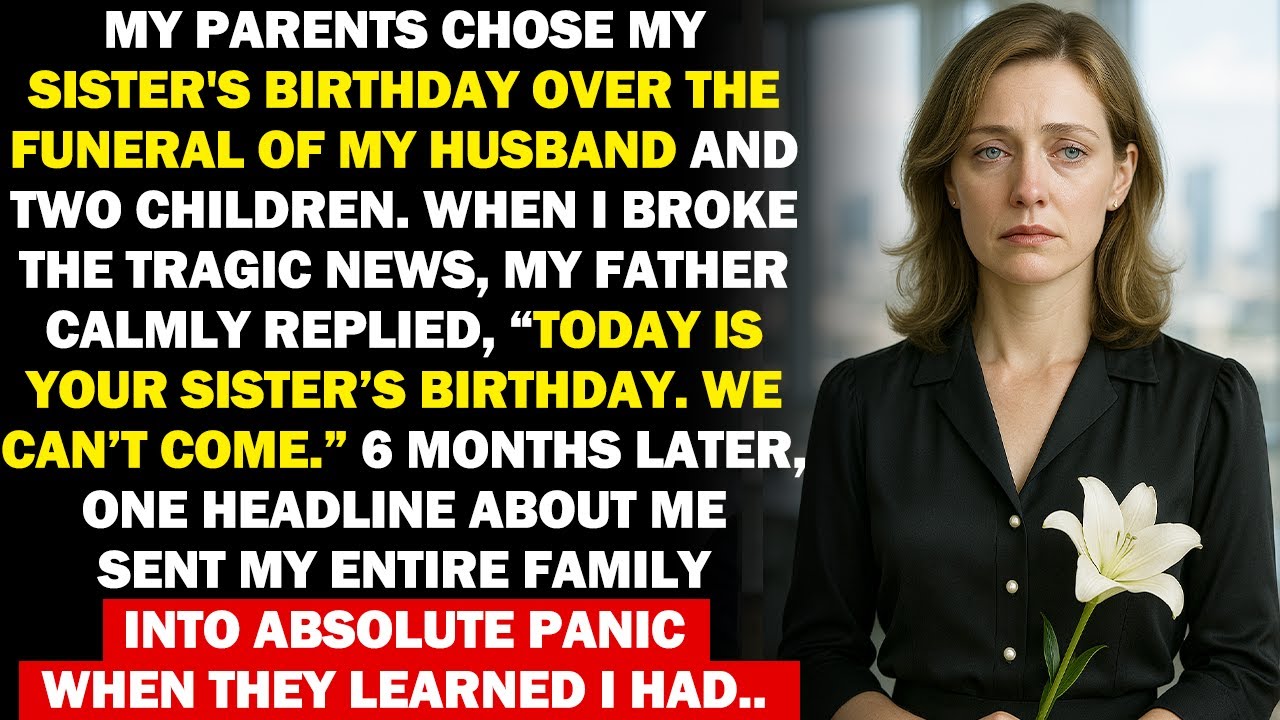 My Parents Skipped My Family's Funeral for Sister's Party—Then Panicked Over My $5M Secret
