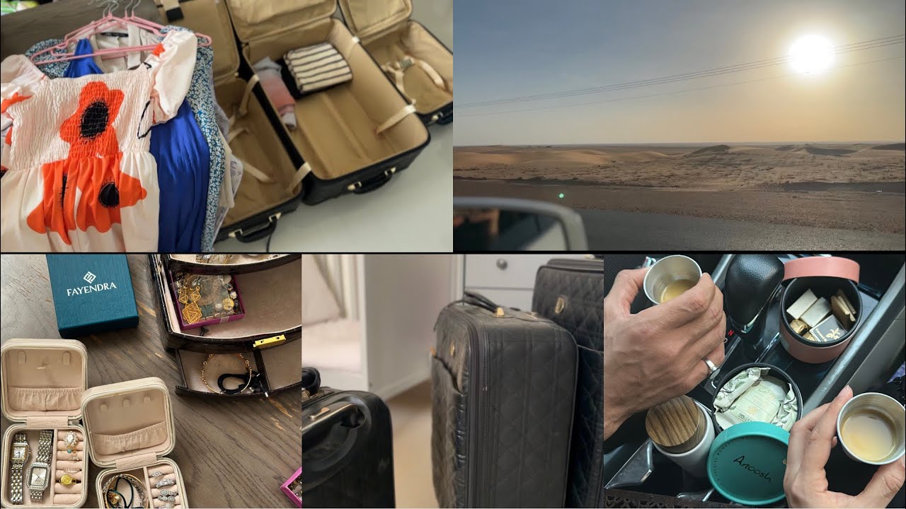 فلوق 🧳✈️..سافرت الجنوب+تجهيرات السفر✨💛