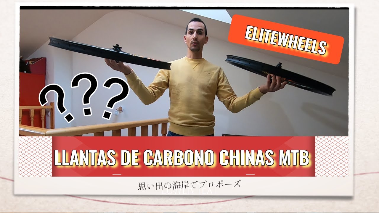 😳 Ruedas de Carbono 🇨🇳 Mtb Elitewheels