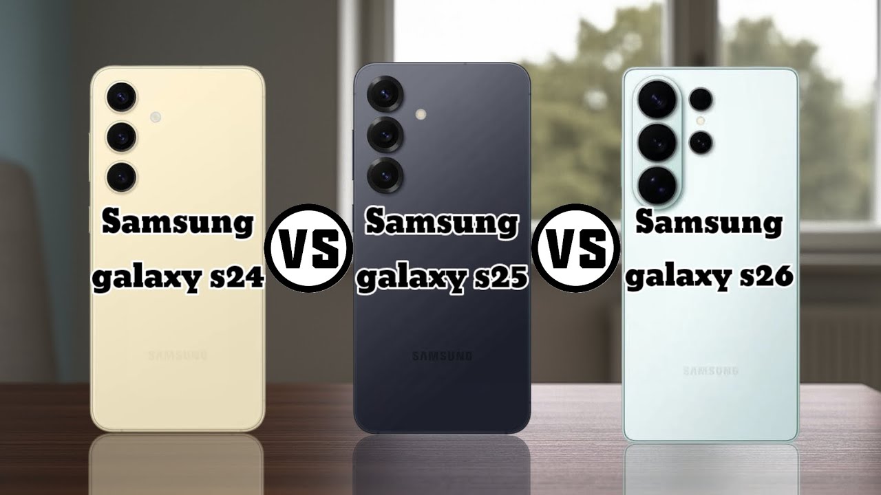 Samsung Galaxy S24 vs S25 vs S26 which one is batter ?