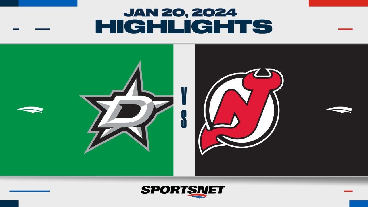 NHL Highlights | Stars vs. Devils - January 20, 2024