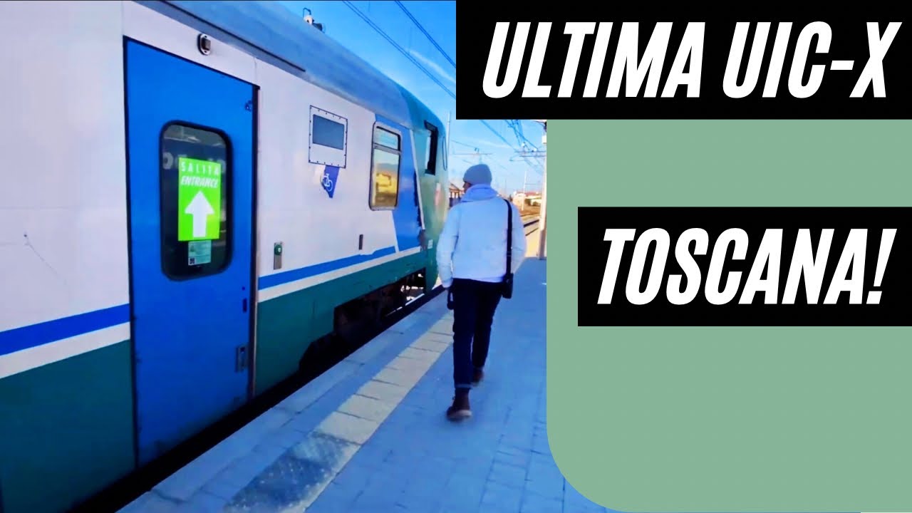 L&rsquo;ULTIMO Viaggio a bordo di una UIC-X Toscana! - Tra Pontedera e Cascina￼￼