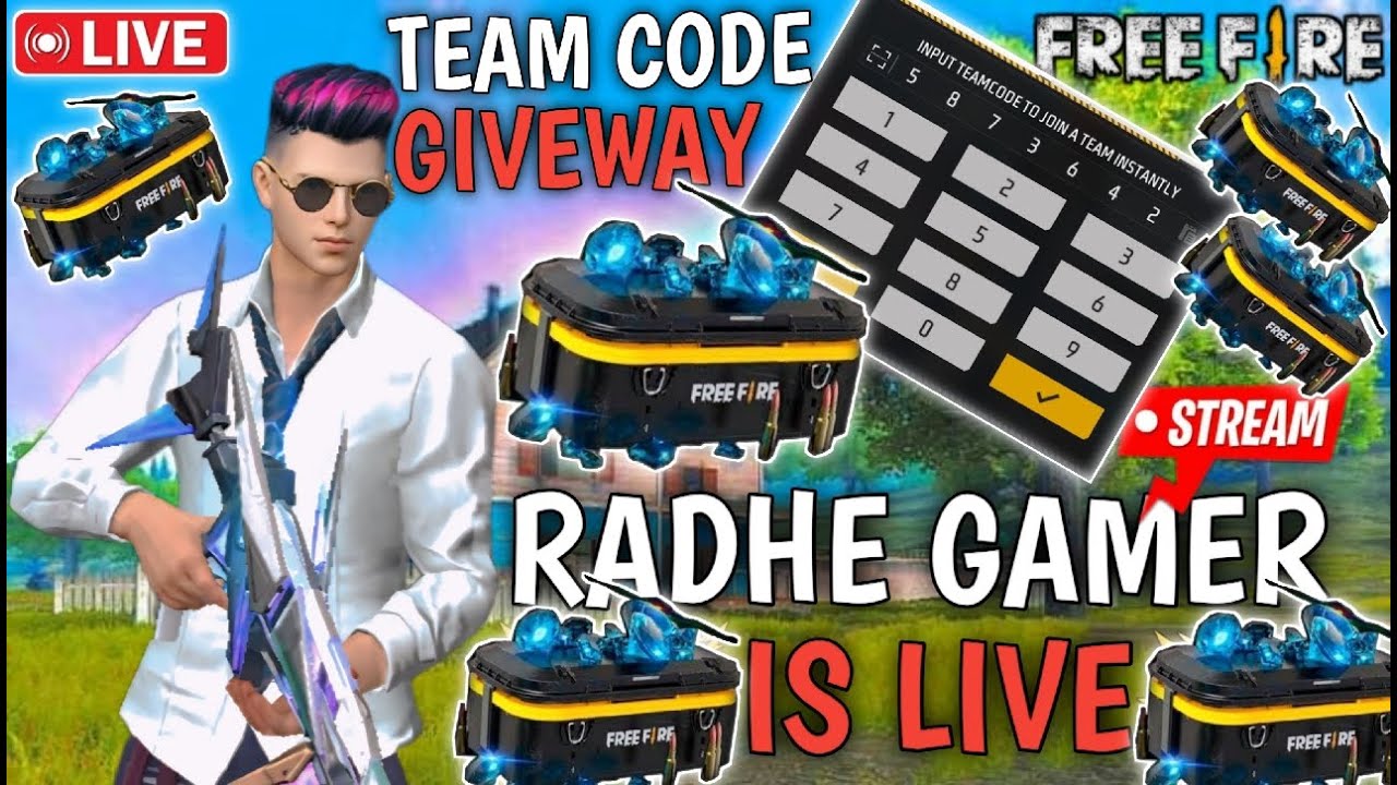 Radhe Gamer Yt is Live ! Keyboard And Mouse Gameplay 🔥