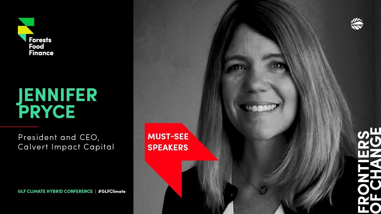 Jennifer Pryce: How to fund the green transition | #GLFClimate 2021