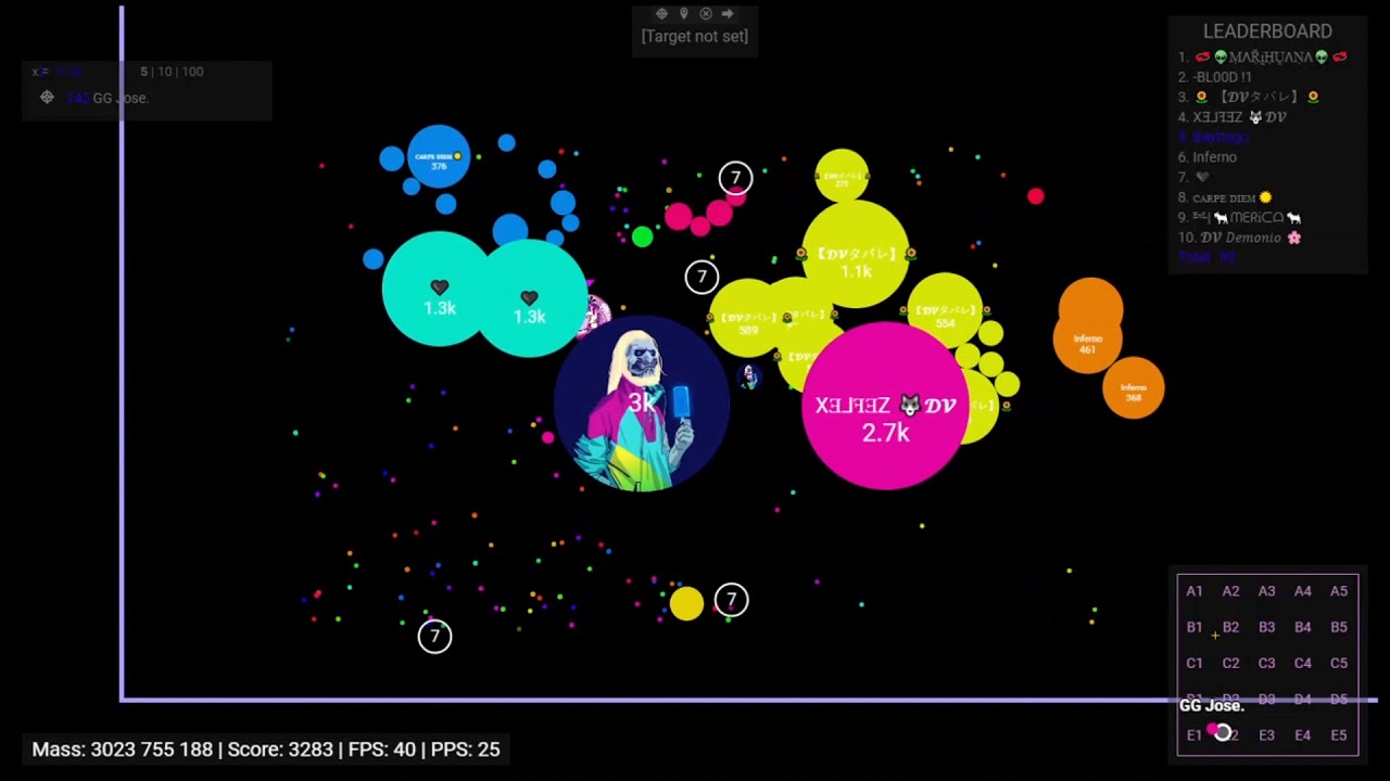 Agar.io | Duo TAKEOVER w/Grif #7