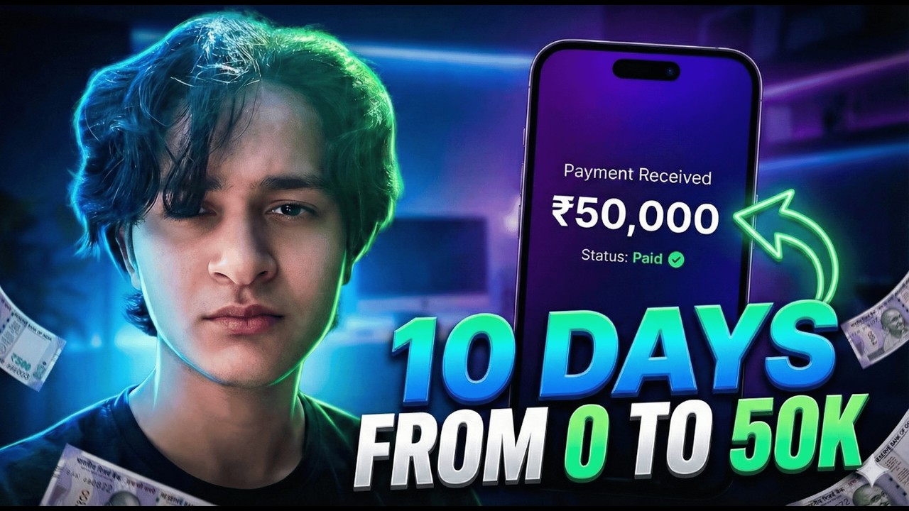 I Tried Making 50K in 10 Days at 19…(INSANE RESULTS!!!)
