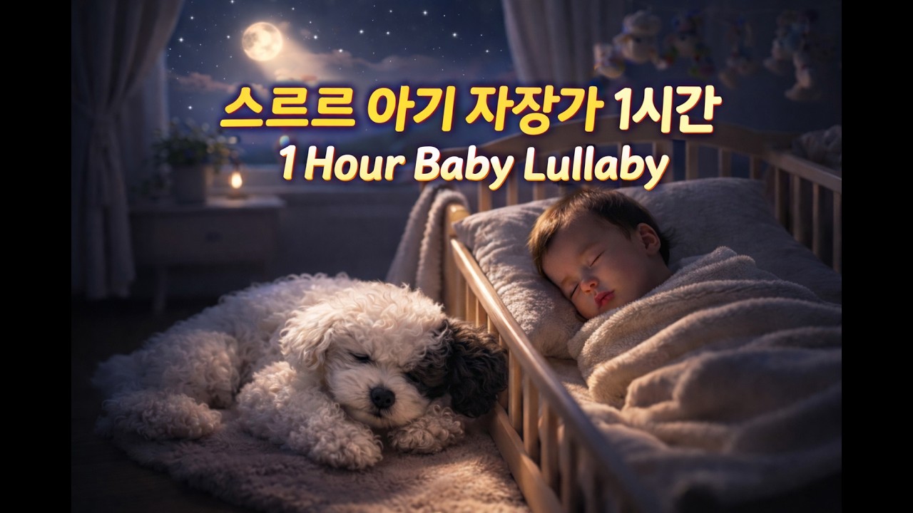 아기 자장가 1시간 Baby Lullaby 1Hours Brown noise Deep Sleep for Newborn