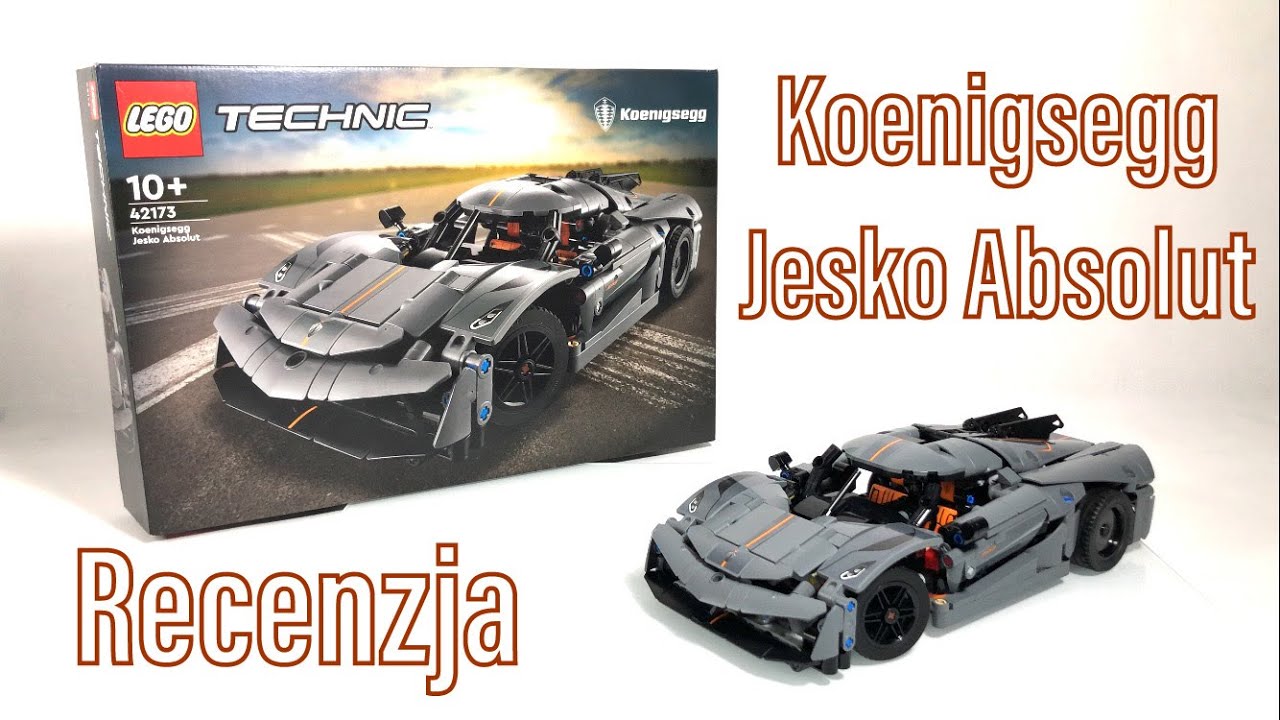Lego Technic 42173 Koenigsegg Jesko Absolut / Recenzja