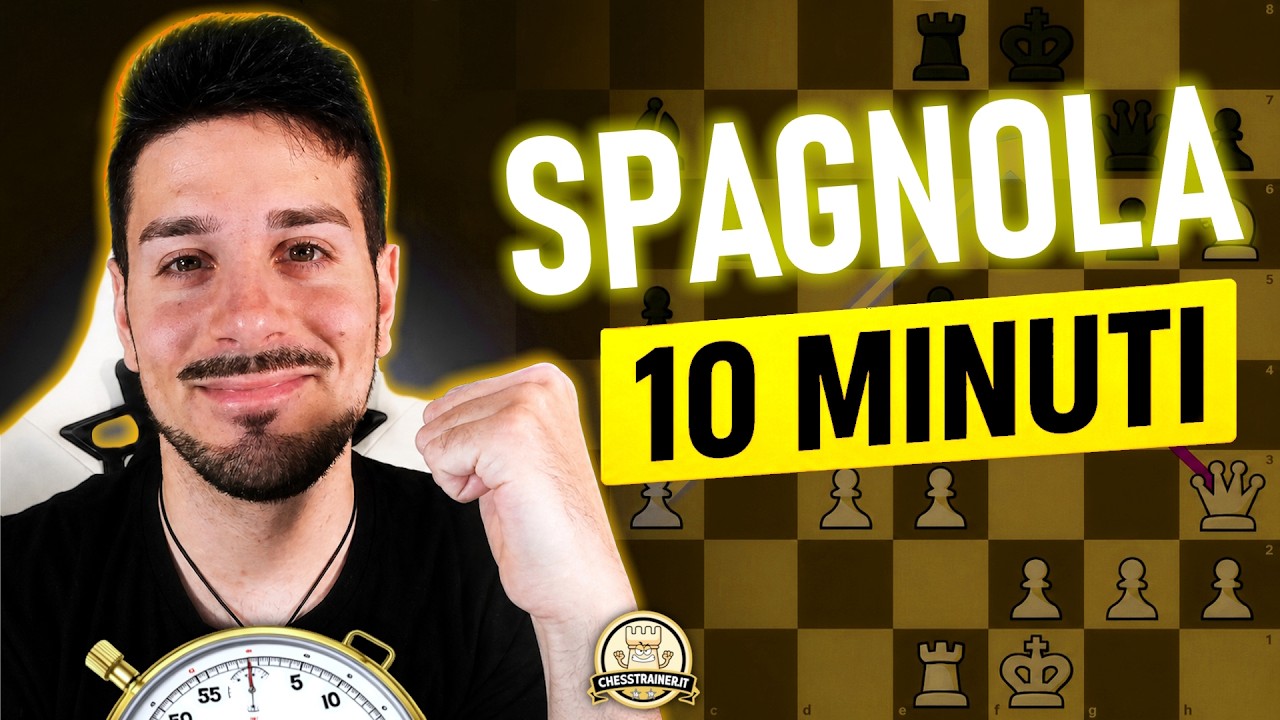 Apertura SPAGNOLA per Vincere col BIANCO (piano semplice)