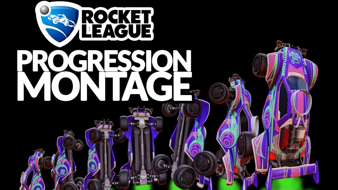 Rocket League Air Roll (DARL) Progression Montage