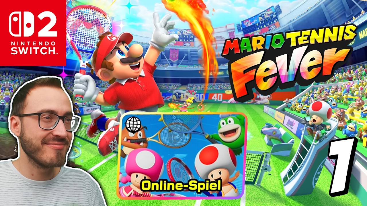 Mario Tennis Fever: Online-Spiel – Part 1