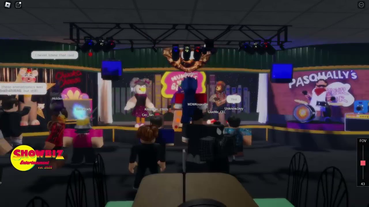 (Roblox) Chuck E. Cheese's Pizza | Phoenix, Arizona, Store tour plus Show!