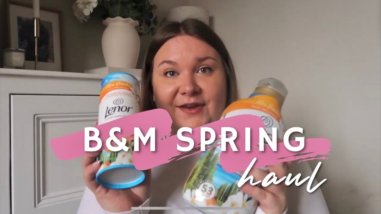 B&M Spring Haul | Homeware, garden, laundry | AshleyJayneCookie