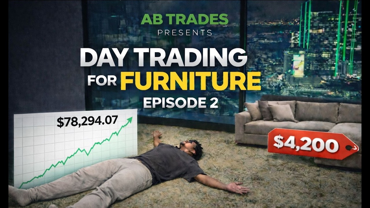 Day Trading To Furnish My High Rise Apartment | EP. 2