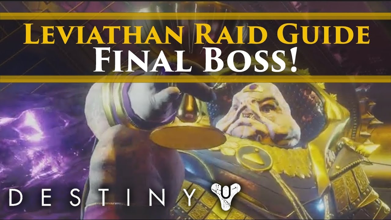 Destiny 2 - Final Destiny 2 Leviathan Raid Boss Guide! Emperor Calus Complete Walkthrough Guide!