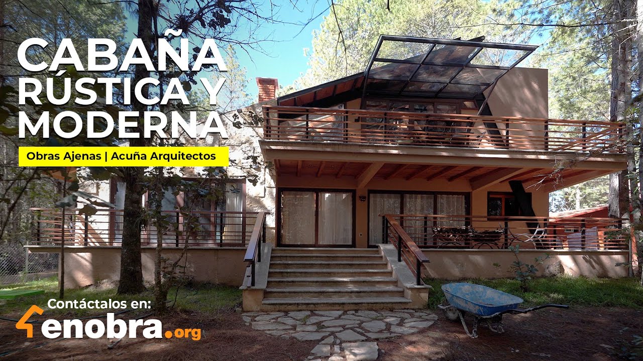 CASA de ENSUEÑO de MADERA y METAL. Diseño RÚSTICO y MODERNO | OBRAS AJENAS | Acuña Arq | Parte 2