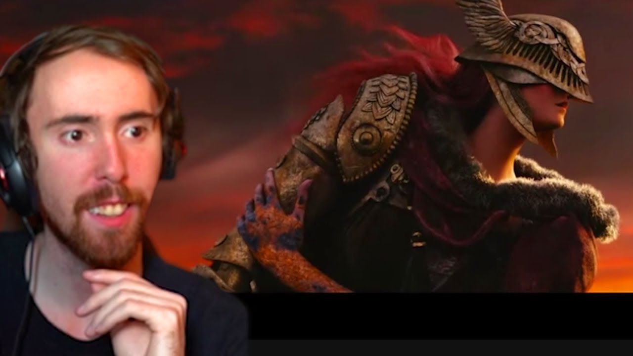 Реакция Асмонголда на трейлер Elden Ring на E3 2019
